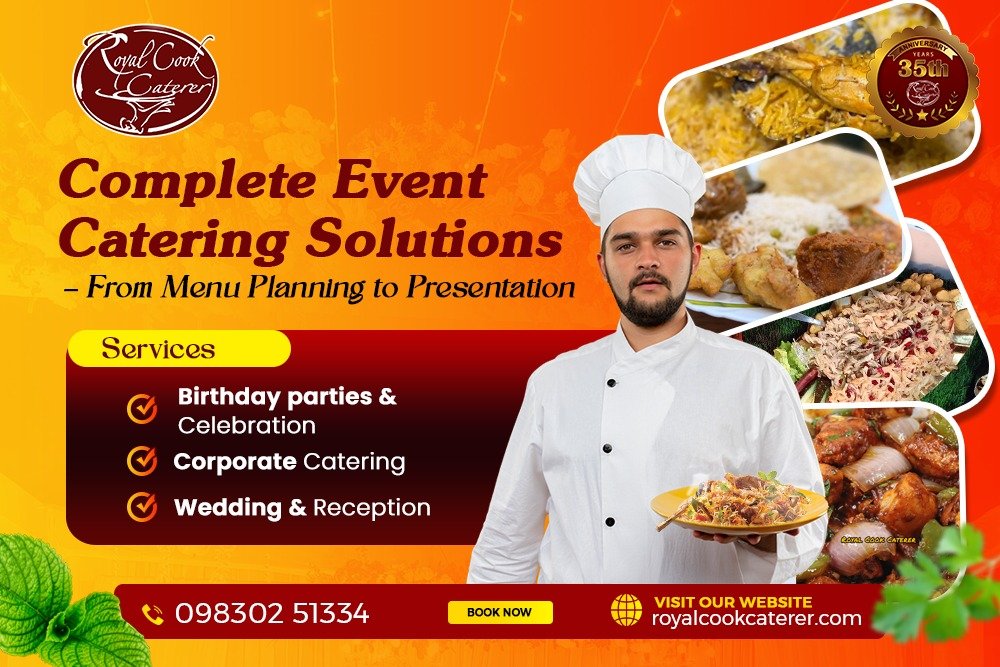 Complete Event Catering Solutions – From Menu Planning to Presentation